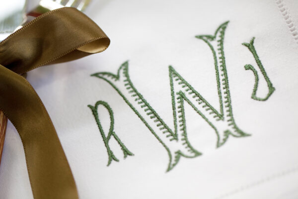 custom monogram napkins