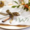 custom monogram napkins