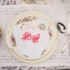 vintage monogram napkins