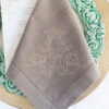 monogrammed napkins