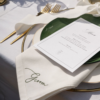 IVORY NAPKINS Place Setting Napkin or short quote