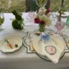 LINEN HEMSTITCH NAPKIN - Easter Bunny Monogram