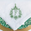 pagoda monogram napkin