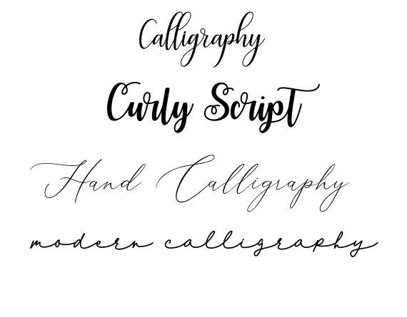 calligraphy napkin