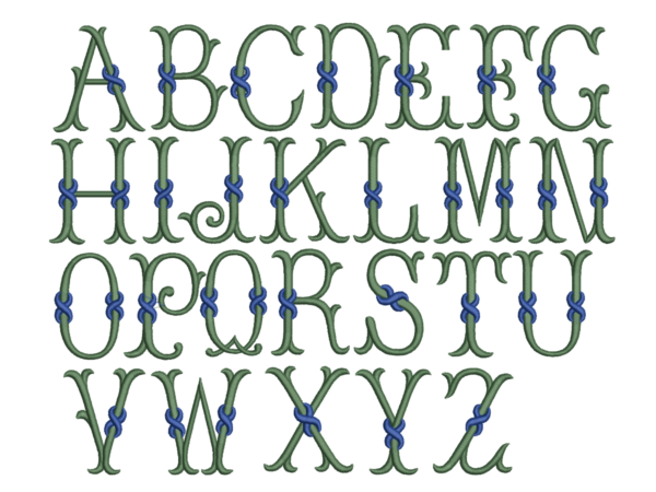 Gothic Monogram Napkins