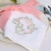 Two Colour Monogram Napkin