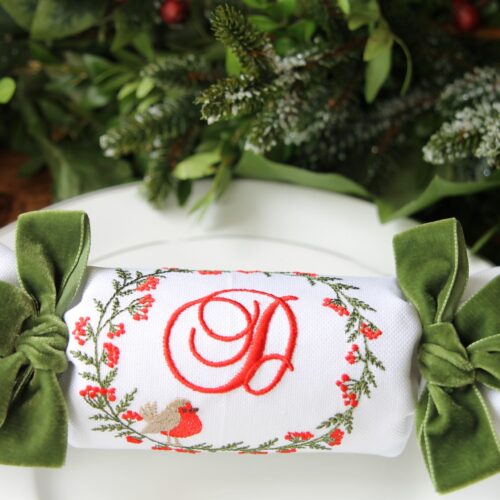 Embroidered Christmas Crackers