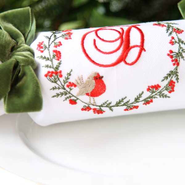 Embroidered Christmas Crackers