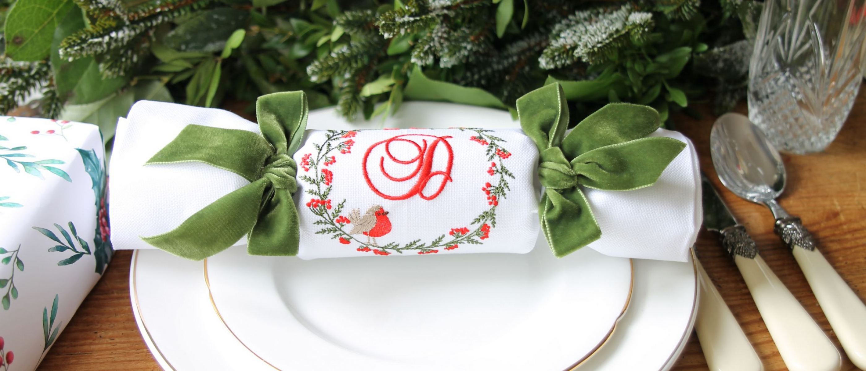 The Embroidered Napkin Company Custom Embroidered Napkins