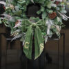 Personalised Wreath Ribbon bow