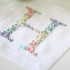 Floral Monogram Cocktail Napkin