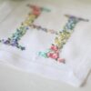 Floral Monogram Cocktail Napkin