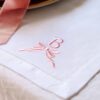 linen hemstitch placemat