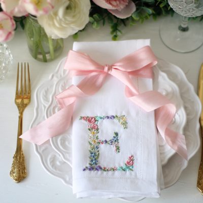 Personalised Mother’s Day Napkin Ideas and Table Styling Inspiration