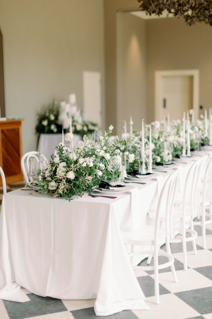 Black Tie Luxury Wedding With Personalised Table Styling
