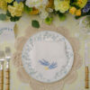 Custom scalloped linen napkins