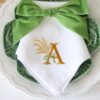 Monogrammed Napkin for Thanksgiving