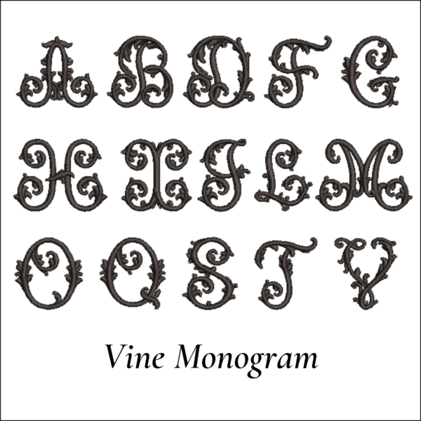 Vine Monogram