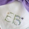 Wildflower Monogrammed Napkins