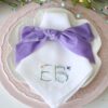 Wildflower Monogrammed Napkins