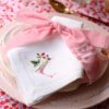 Strawberry Monogram Napkin