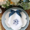 wedding monogrammed napkins