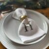 Monogram Autumnal Napkins