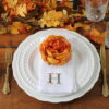 Monogram Autumnal Napkins