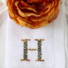 Monogram Autumnal Napkins