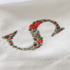 LINEN HEMSTITCH NAPKIN - Winter Monogram Napkins