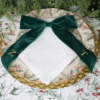 Personalised Velvet Bow – Perfect for Place Settings