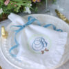 Easter Bunny Monogram Napkin