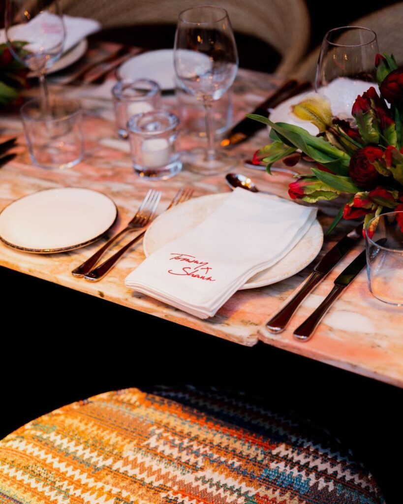 Tommy Hilfiger x Shawn Mendes Collection Launch With Custom Brand Napkins