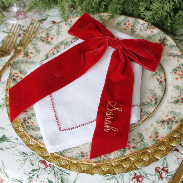 Napkin bows