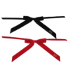 narrow velvet bow