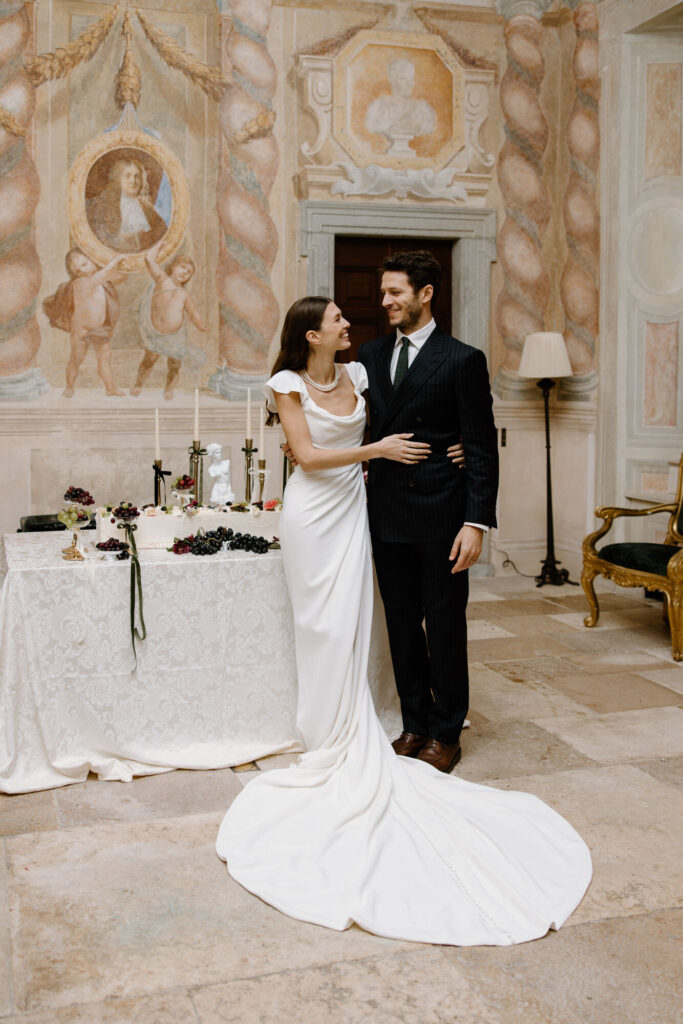 Villa Balbiano Bespoke Wedding Napkins