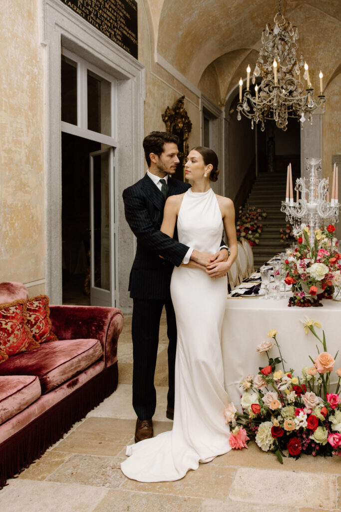 Villa Balbiano Bespoke Wedding Napkins