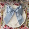Large personalised napkin bow