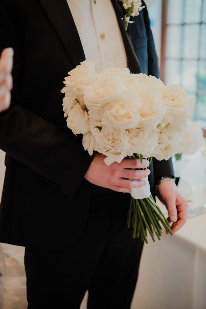 Luxury Monochrome Wedding Details At Hedsor House