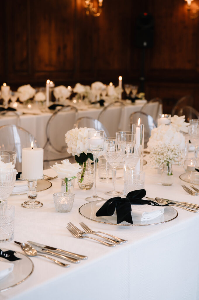 Luxury Monochrome Wedding Details At Hedsor House