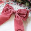 Personalised Bow for Napkins - Triple Velvet Bow