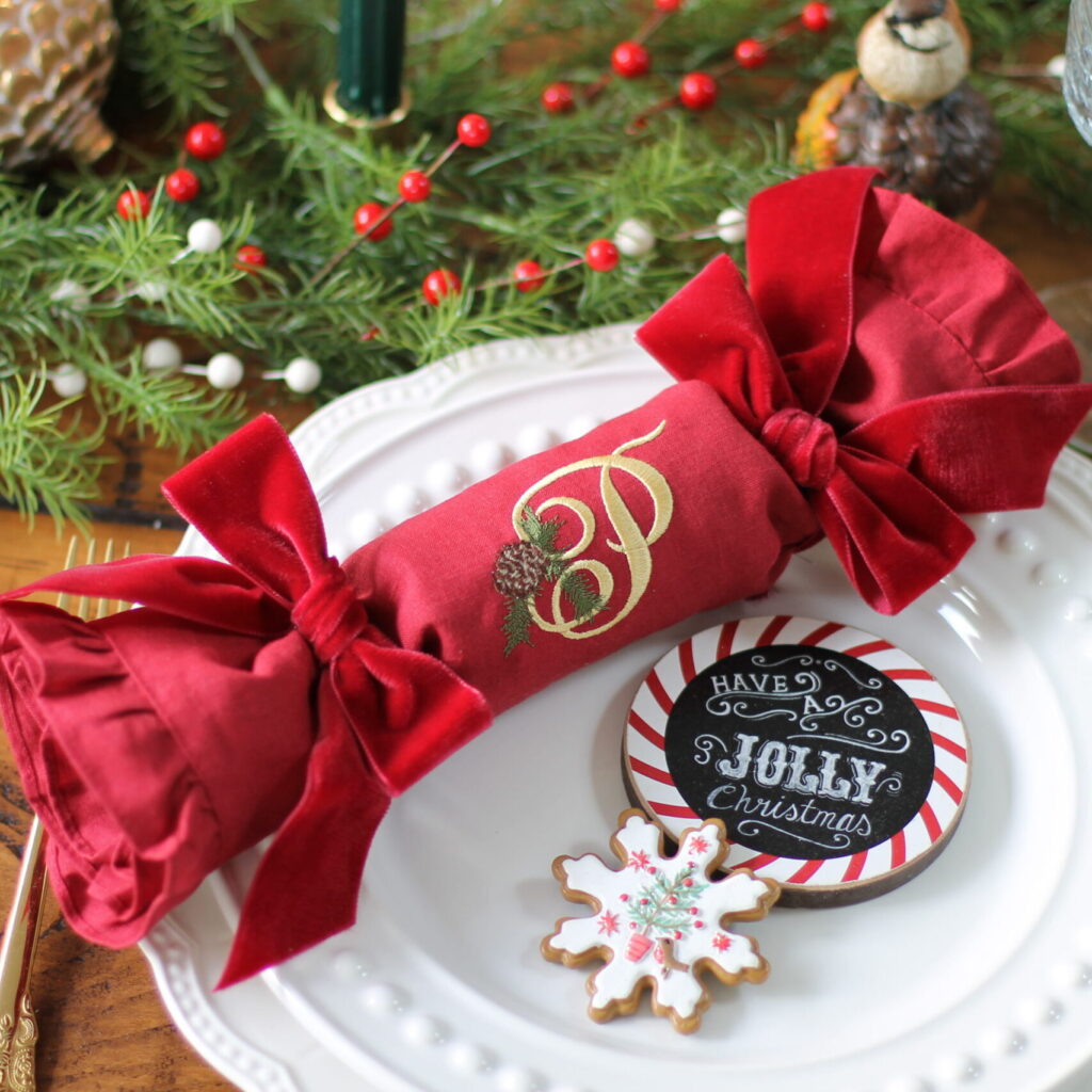 Elevate Your Festive Decor With Our Personalised Christmas Napkins and Bows