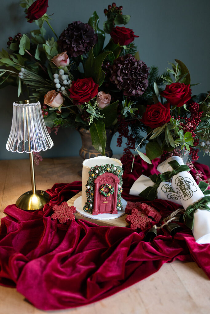 Christmas Styling Ideas and Bespoke Wreath For Lincolnshire Life