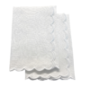 White Scallop Napkin