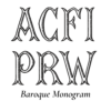 Baroque monogram