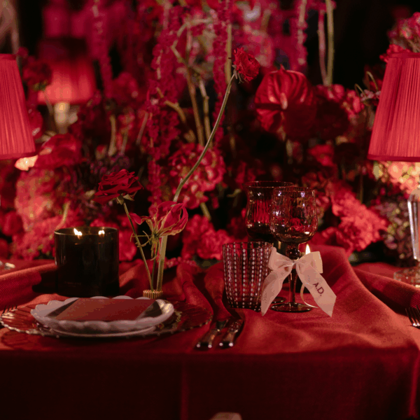 Mini Personalised Bow Embroidered With Guest Name Initials – with Ties