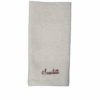 Soft linen napkin | Mouse | Claret 1385 embroidery
