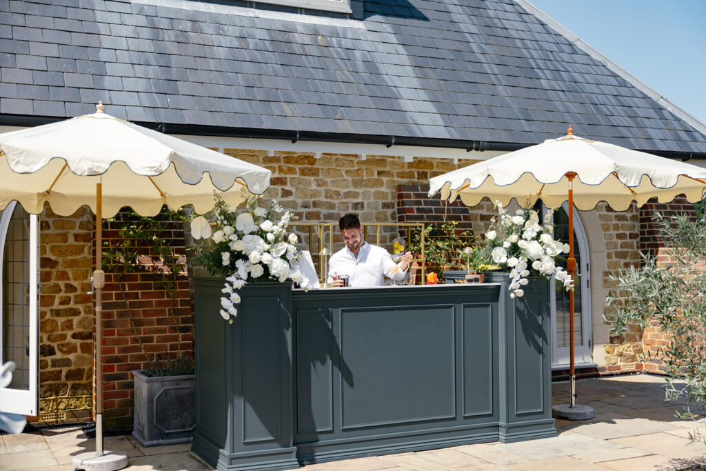 Chic Fruity Tablescape Inspiration With Personalised Linens