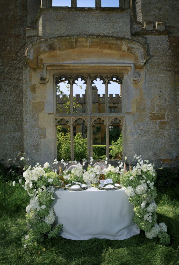 Chic Fruity Tablescape Inspiration With Personalised Linens