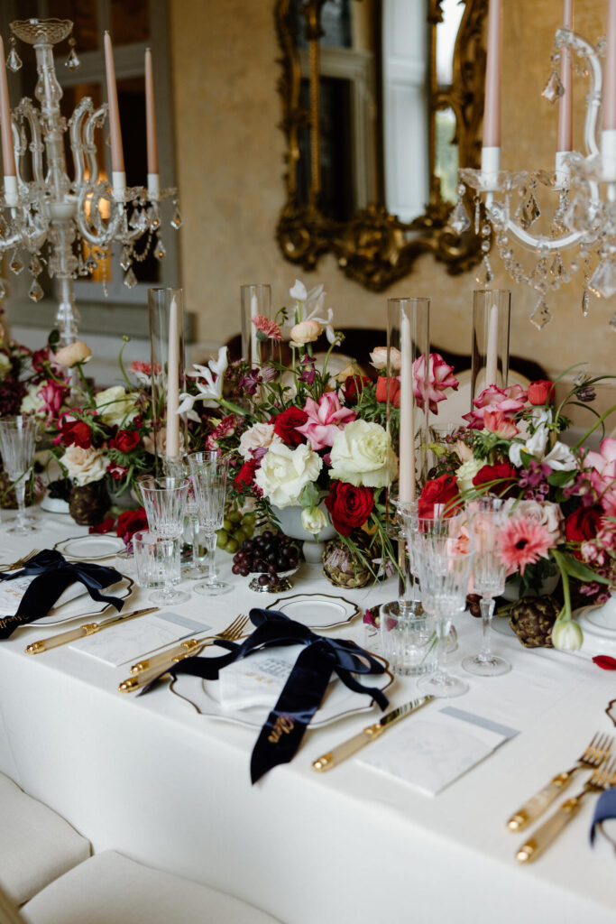 Chic Fruity Tablescape Inspiration With Personalised Linens